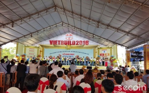 Secoin trưng bày gạch ngói nghệ thuật không nung tại Vietbuild Đà Nẵng 2016